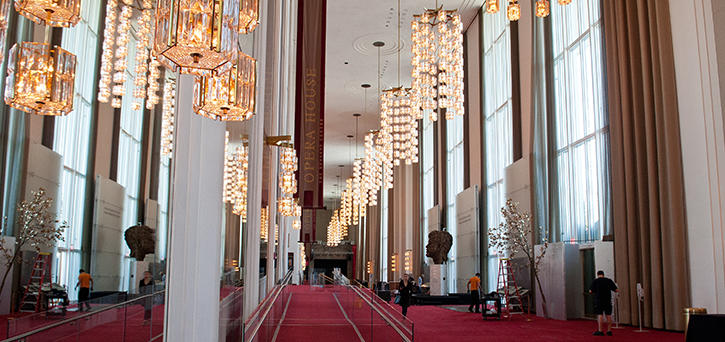 the Kennedy Center for the Performing Arts